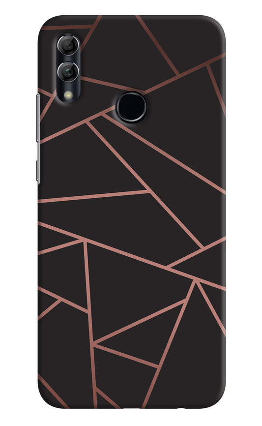 Geometric Pattern Honor 10 Lite Hard Case Back Cover by Casekaro