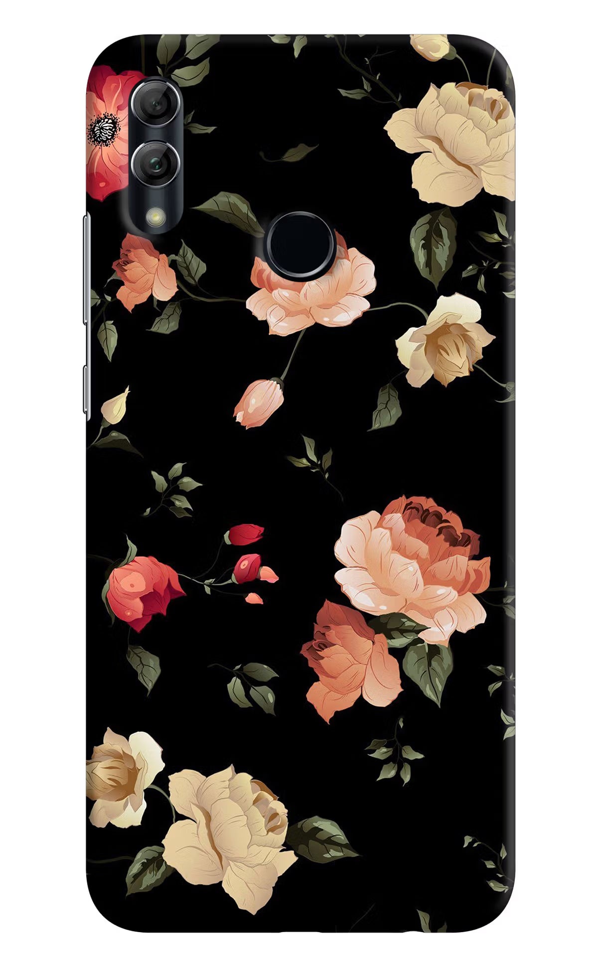 Flowers Honor 10 Lite Hard Case Back Cover by Casekaro