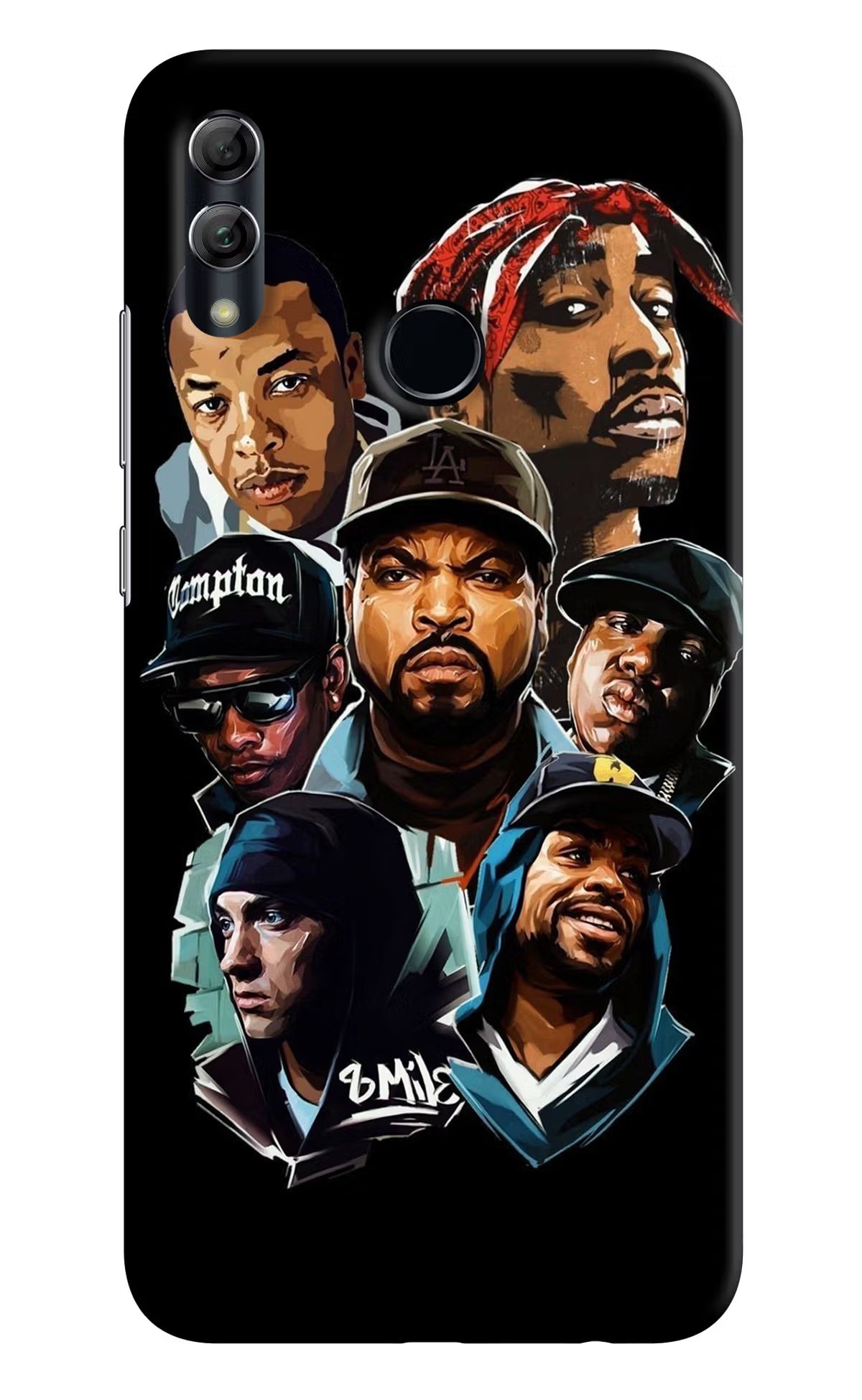 Rappers Honor 10 Lite Hard Case Back Cover by Casekaro