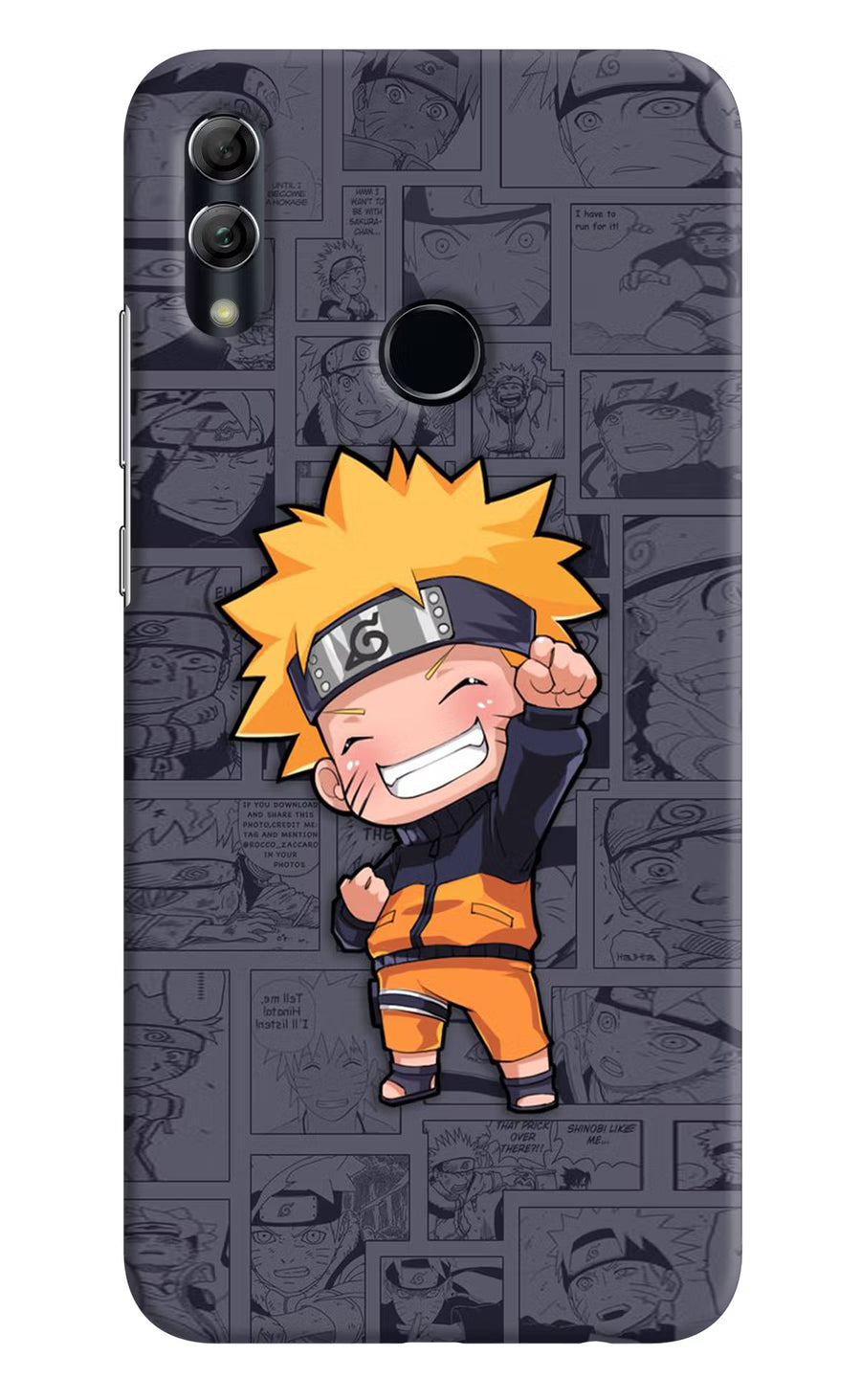 Chota Naruto Honor 10 Lite Back Cover, Hard case