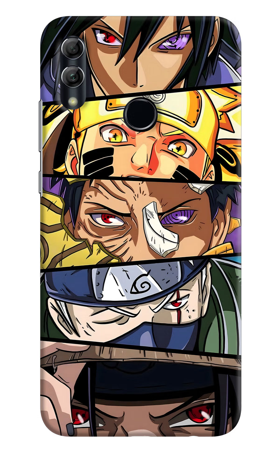 Naruto Character Honor 10 Lite Back Cover, Hard case