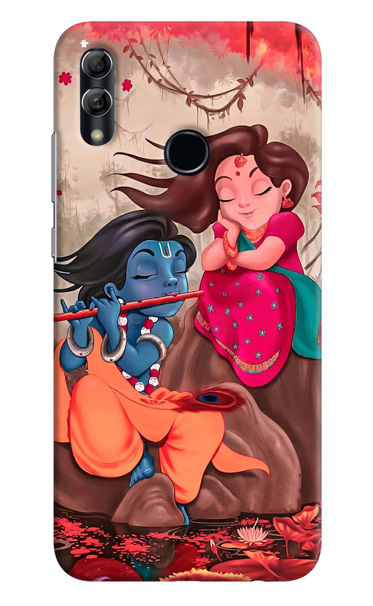 Radhe Krishna Honor 10 Lite Hard Case Back Cover by Casekaro