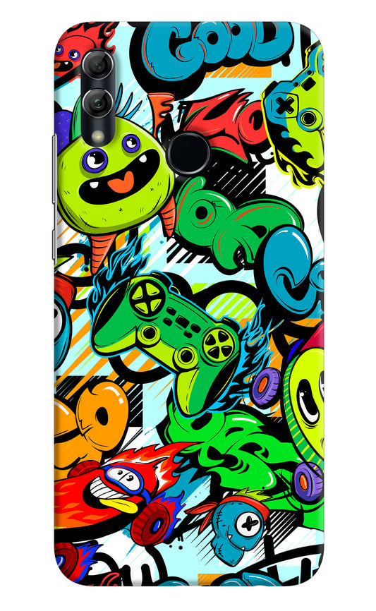 Game Doodle Honor 10 Lite Hard Case Back Cover by Casekaro