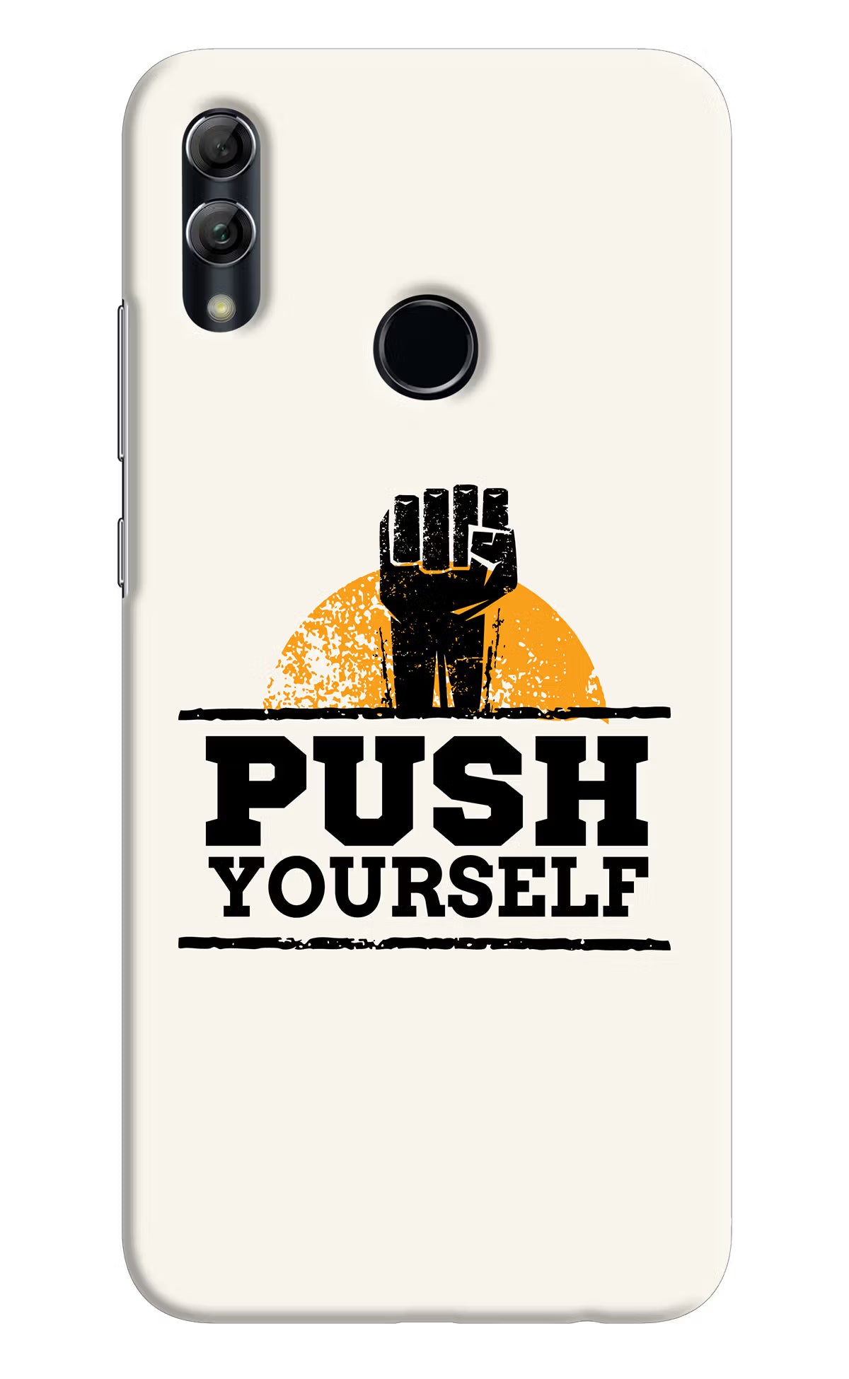 Push Yourself Honor 10 Lite Hard Case Back Cover by Casekaro