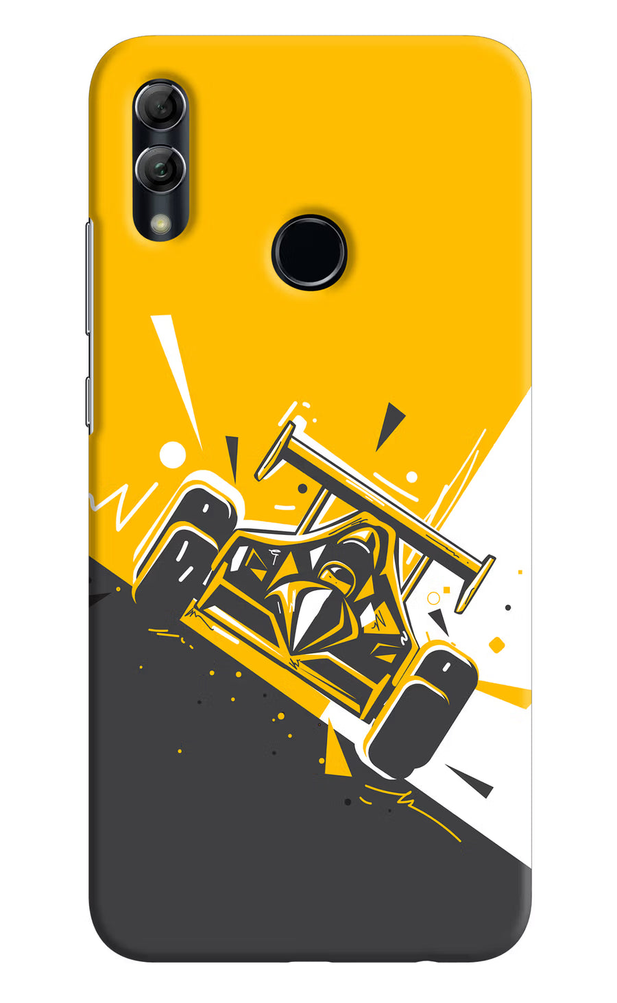 Track King Honor 10 Lite Back Cover, Hard case