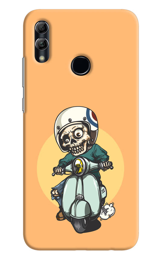 Undead Biker Honor 10 Lite Hard Case Back Cover by Casekaro