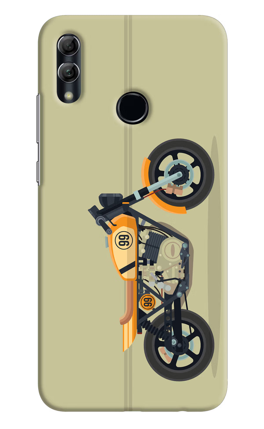Vertical Speedster Honor 10 Lite Back Cover, Hard case