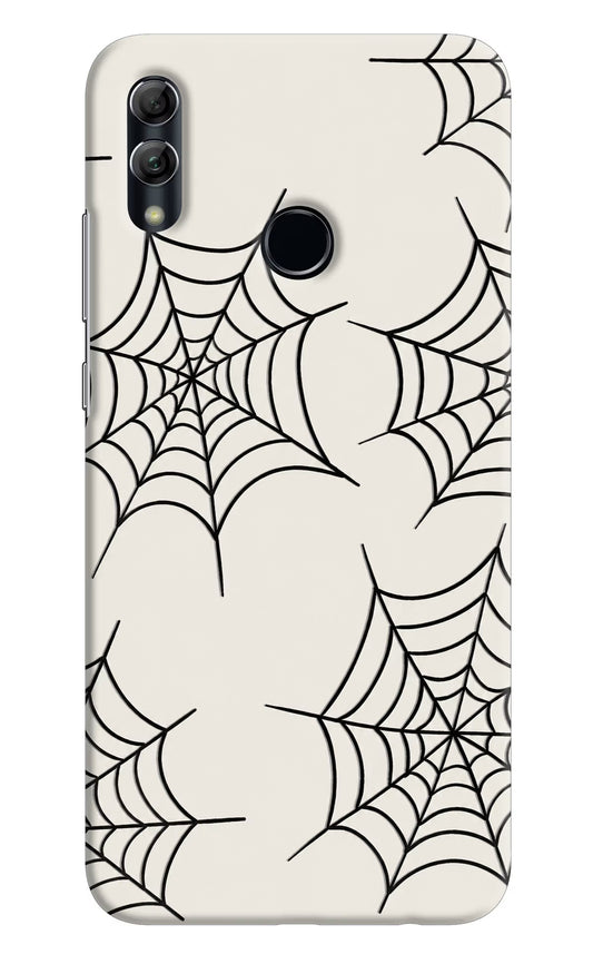 Spider Web Honor 10 Lite Hard Case Back Cover by Casekaro