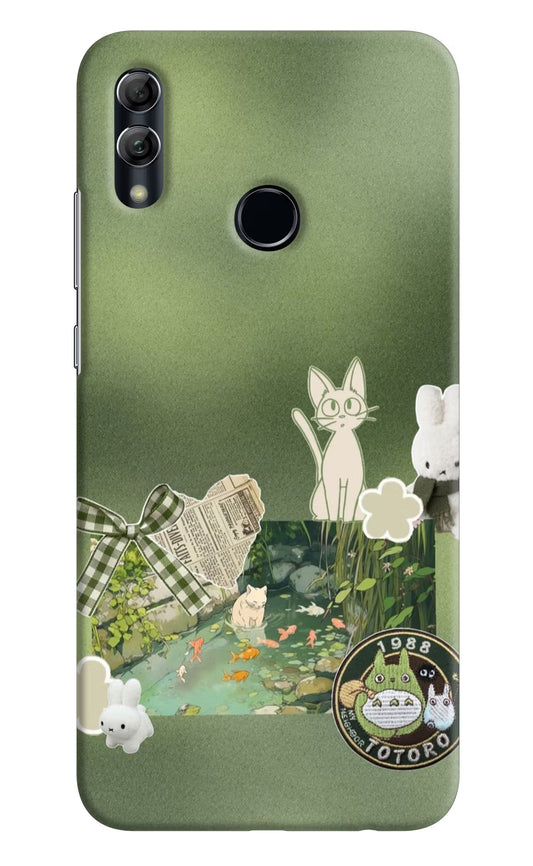 Aesthetic anime Honor 10 Lite Back Cover