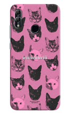Pink Cats Honor 10 Lite Hard Case Back Cover by Casekaro