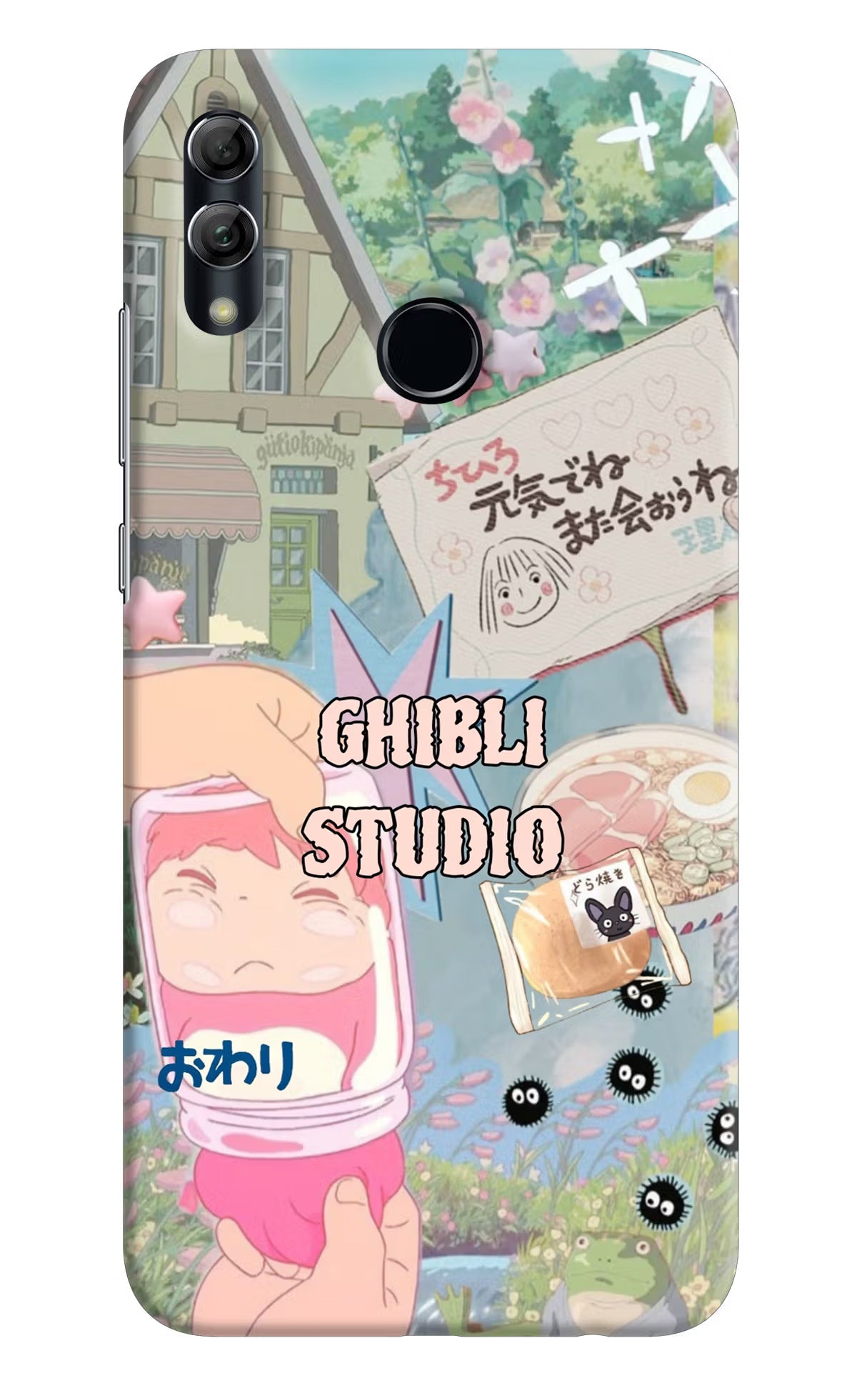 Studio Ghibli Honor 10 Lite Back Cover