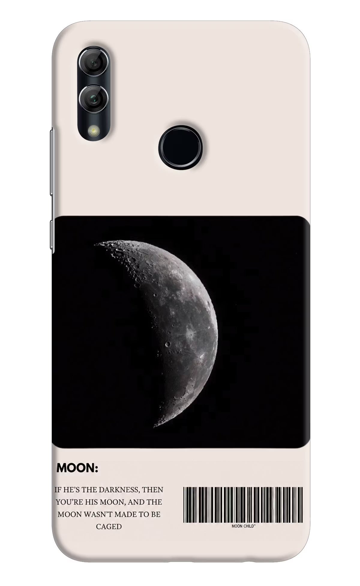 Moon Phase Honor 10 Lite Back Cover