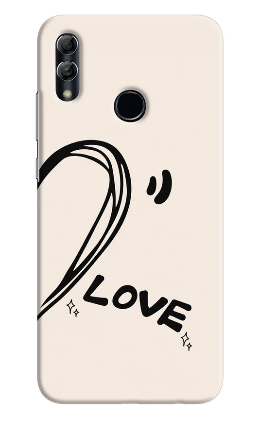 Soul Line Honor 10 Lite Hard Case Back Cover by Casekaro