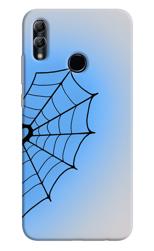 Blue Web Honor 10 Lite Hard Case Back Cover by Casekaro
