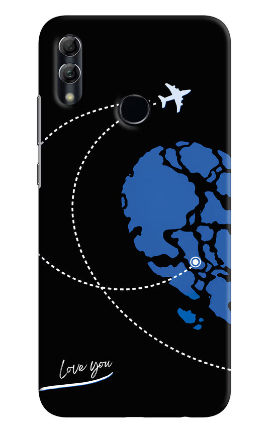 Love Orbit Honor 10 Lite Hard Case Back Cover by Casekaro