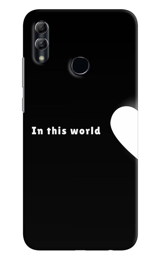 This World Honor 10 Lite Hard Case Back Cover by Casekaro