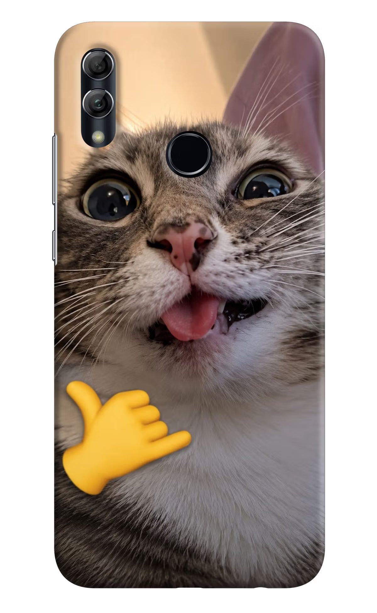 Silly Cat Call Honor 10 Lite Back Cover