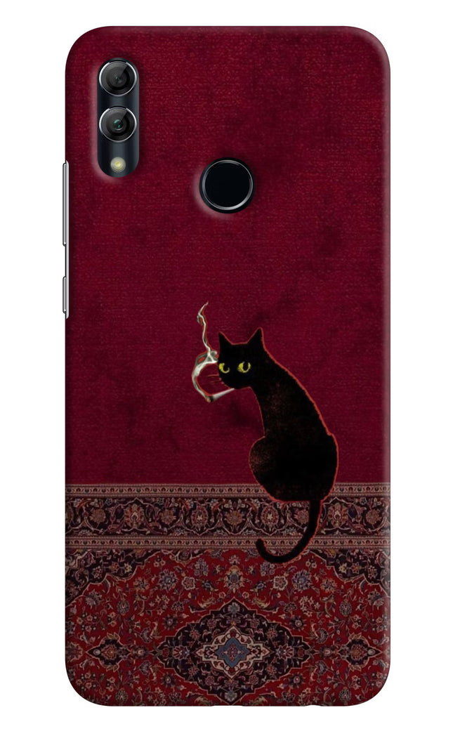 Midnight Cat Honor 10 Lite Hard Case Back Cover by Casekaro