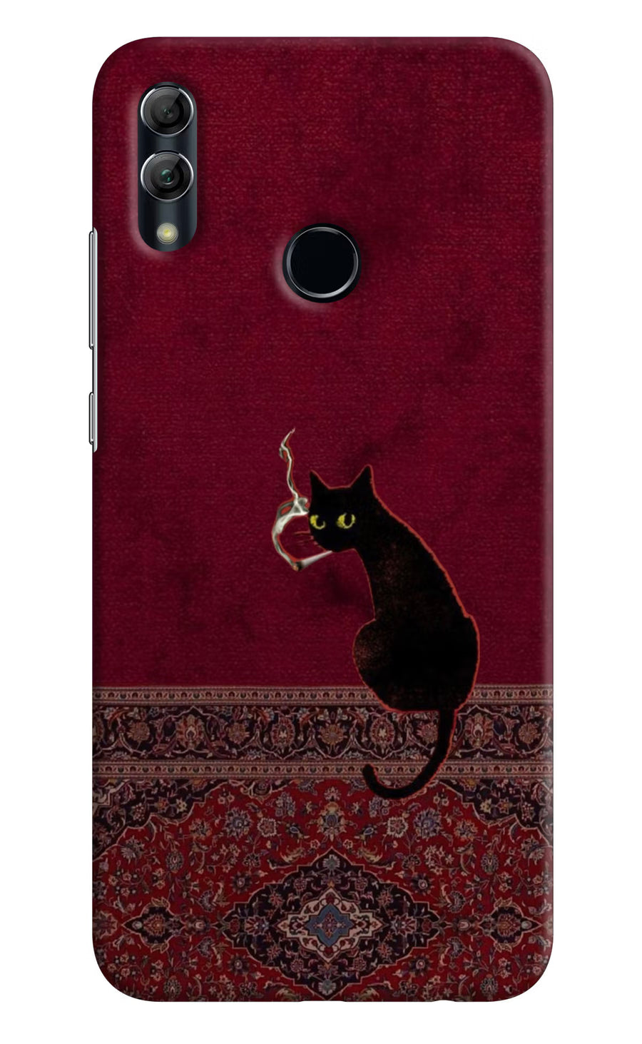 Midnight Cat Honor 10 Lite Back Cover, Hard case
