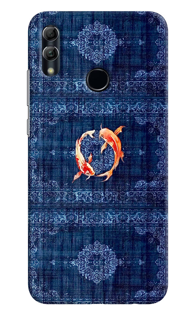 Koi Blue Honor 10 Lite Hard Case Back Cover by Casekaro