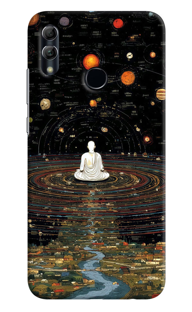 Space Monk Honor 10 Lite Hard Case Back Cover by Casekaro