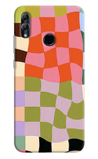 Wavy Grid Honor 10 Lite Hard Case Back Cover by Casekaro