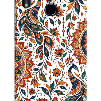 White Mayura Honor 10 Lite Back Cover