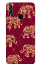 Maroon Elephant Honor 10 Lite Hard Case Back Cover by Casekaro