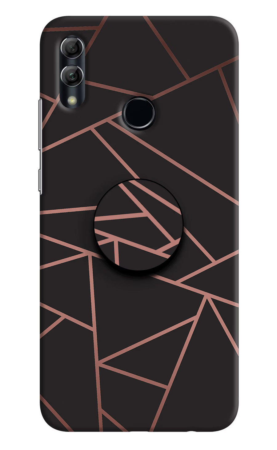 Geometric Pattern Honor 10 Lite Pop Case, Hard case
