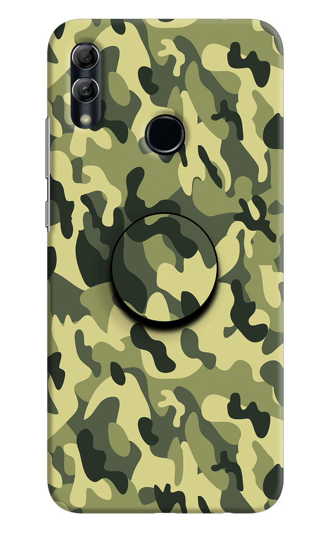Camouflage Honor 10 Lite Pop Case by Casekaro