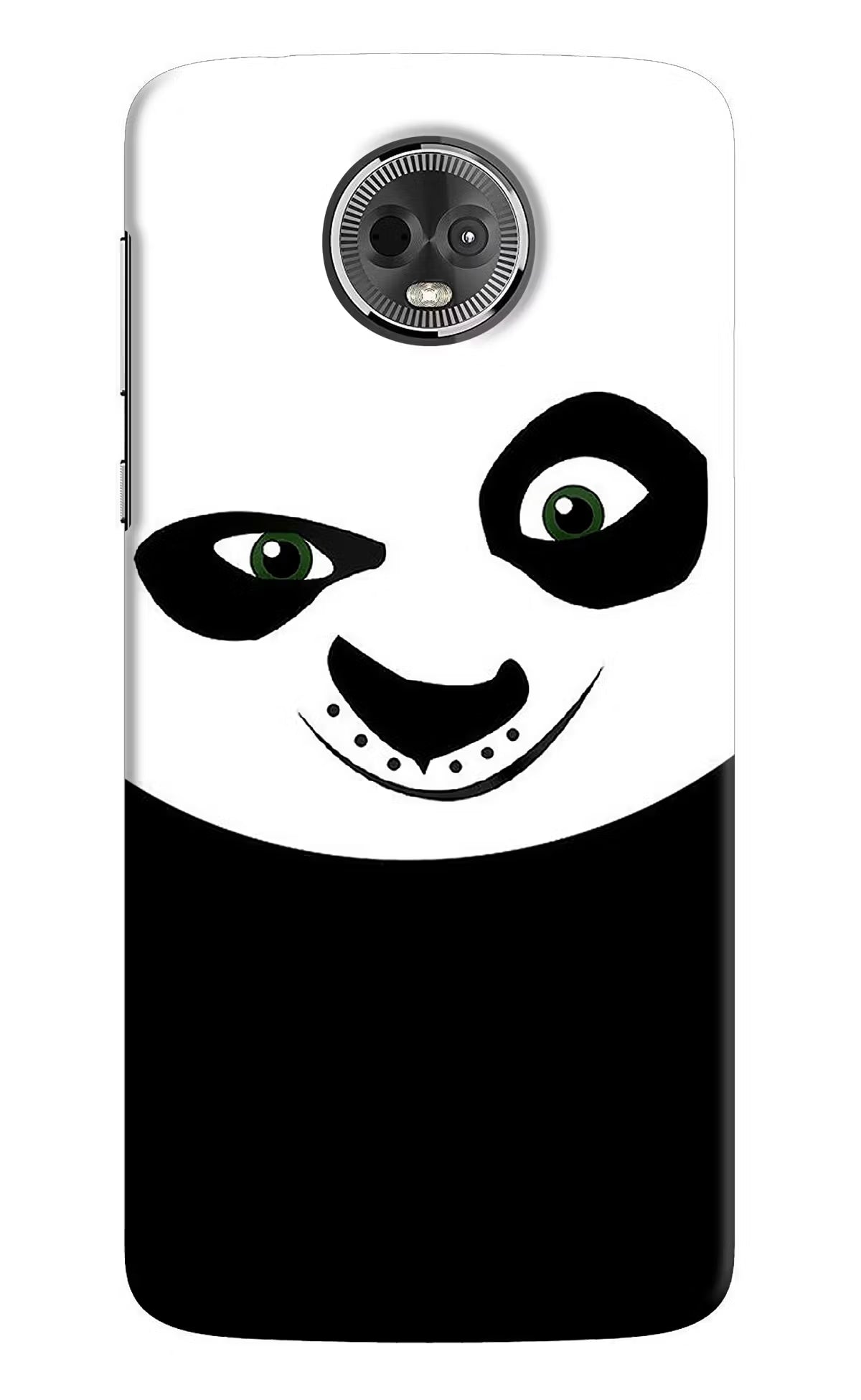 Panda Moto E5 Plus Hard Case Back Cover by Casekaro