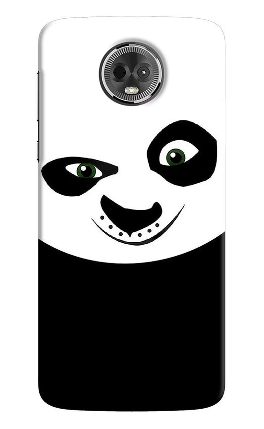 Panda Moto E5 Plus Hard Case Back Cover by Casekaro