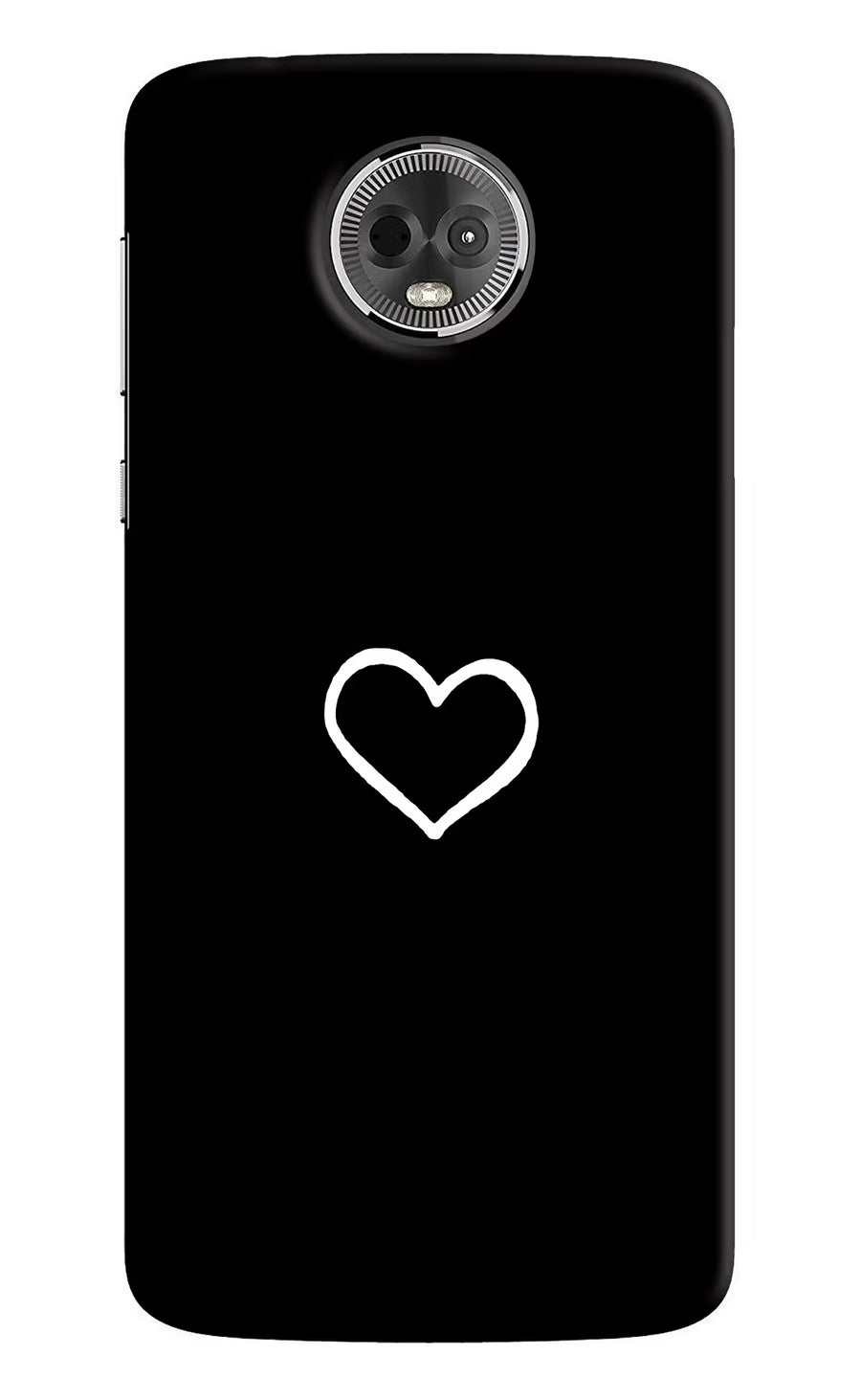 Heart Moto E5 Plus Back Cover, Hard case
