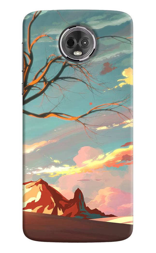 Scenery Moto E5 Plus Hard Case Back Cover by Casekaro