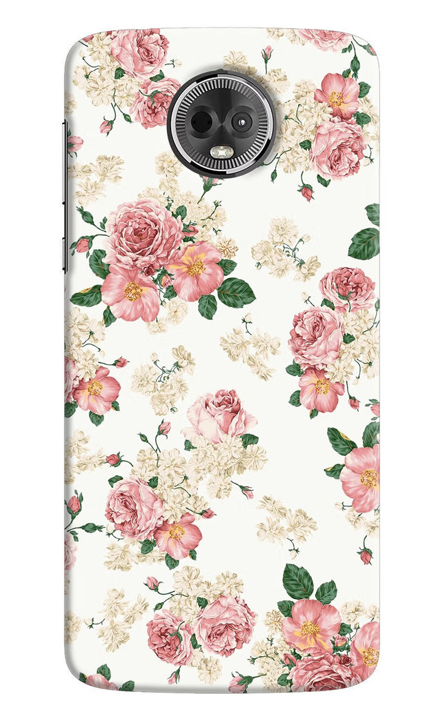Flowers Moto E5 Plus Hard Case Back Cover by Casekaro