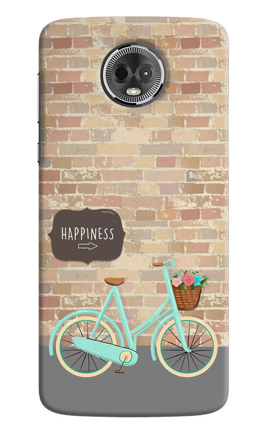 Happiness Artwork Moto E5 Plus Hard Case Back Cover by Casekaro