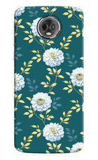 Flowers Moto E5 Plus Hard Case Back Cover by Casekaro