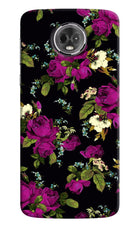 Flowers Moto E5 Plus Hard Case Back Cover by Casekaro