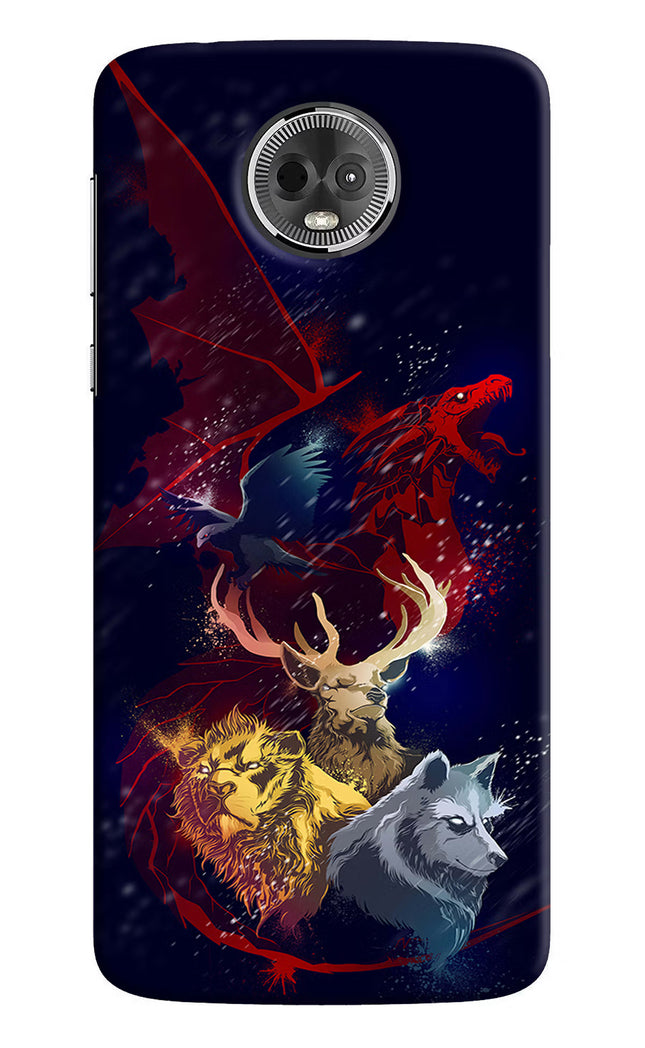 Game Of Thrones Moto E5 Plus Hard Case Back Cover by Casekaro