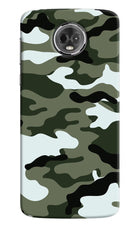 Camouflage Moto E5 Plus Hard Case Back Cover by Casekaro