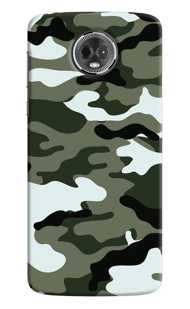 Camouflage Moto E5 Plus Hard Case Back Cover by Casekaro
