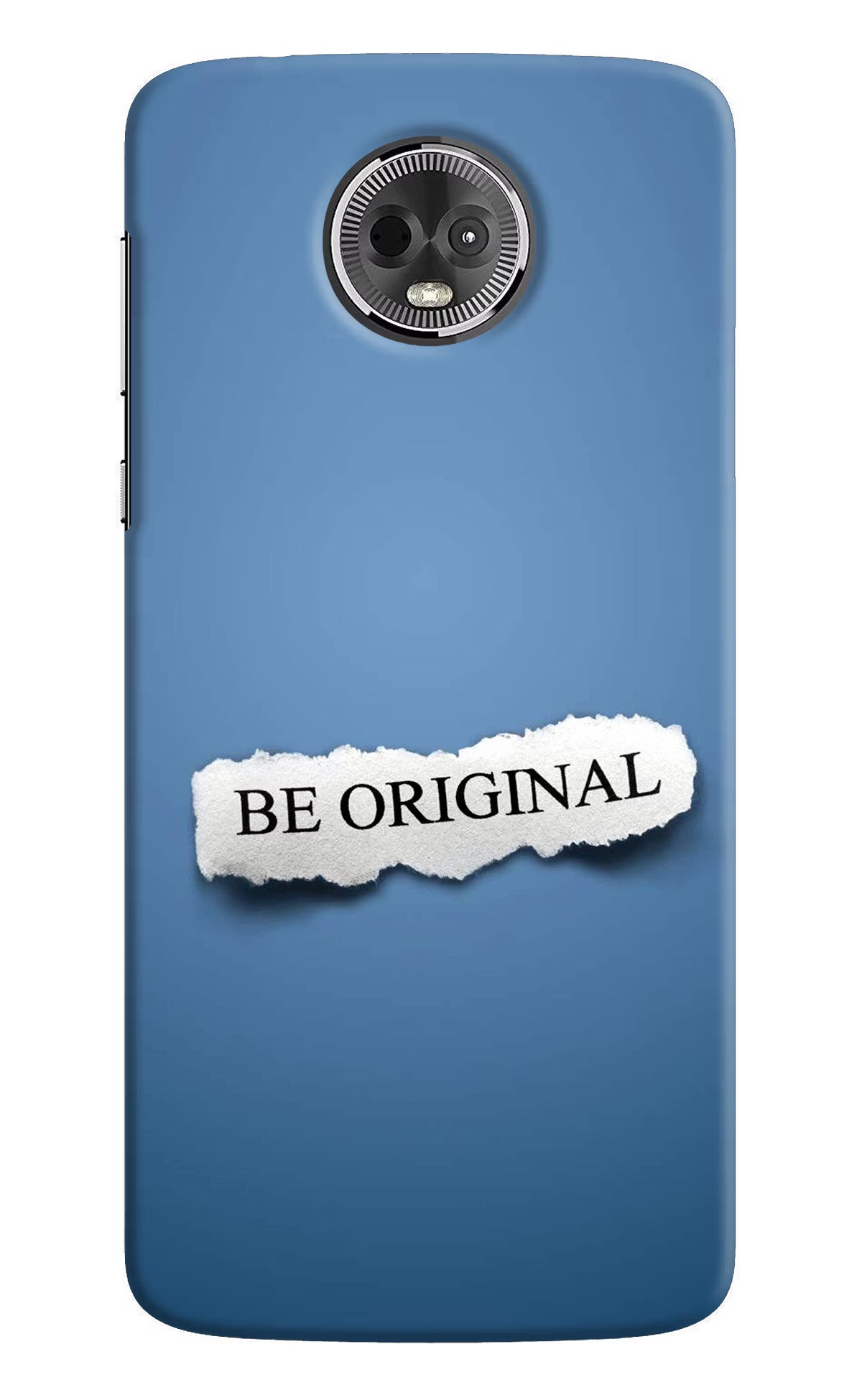 Be Original Moto E5 Plus Hard Case Back Cover by Casekaro