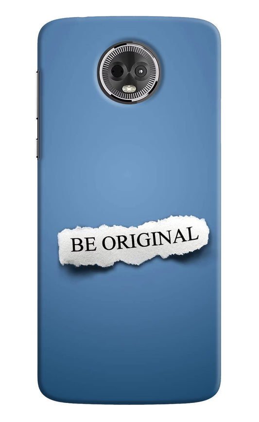 Be Original Moto E5 Plus Hard Case Back Cover by Casekaro