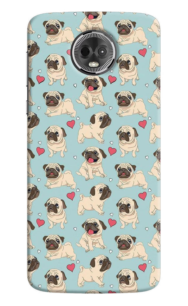 Pug Dog Moto E5 Plus Hard Case Back Cover by Casekaro