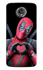 Deadpool Moto E5 Plus Hard Case Back Cover by Casekaro