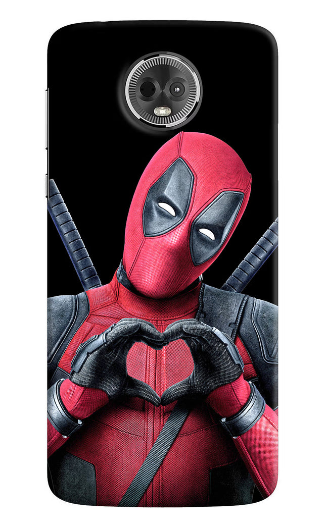 Deadpool Moto E5 Plus Hard Case Back Cover by Casekaro