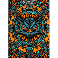 Angry Owl Art Moto E5 Plus Hard Case Back Cover by Casekaro
