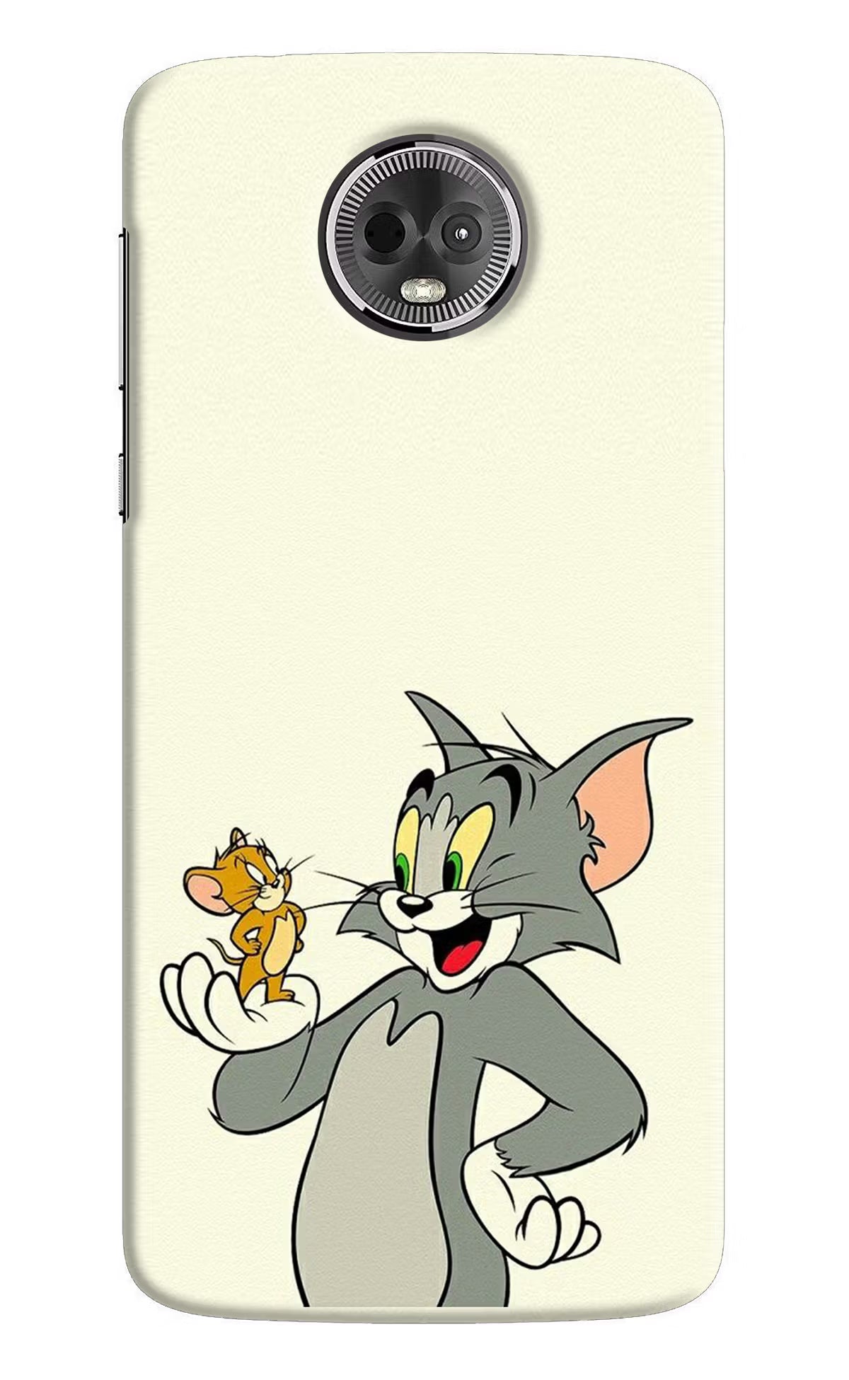 Tom & Jerry Moto E5 Plus Hard Case Back Cover by Casekaro