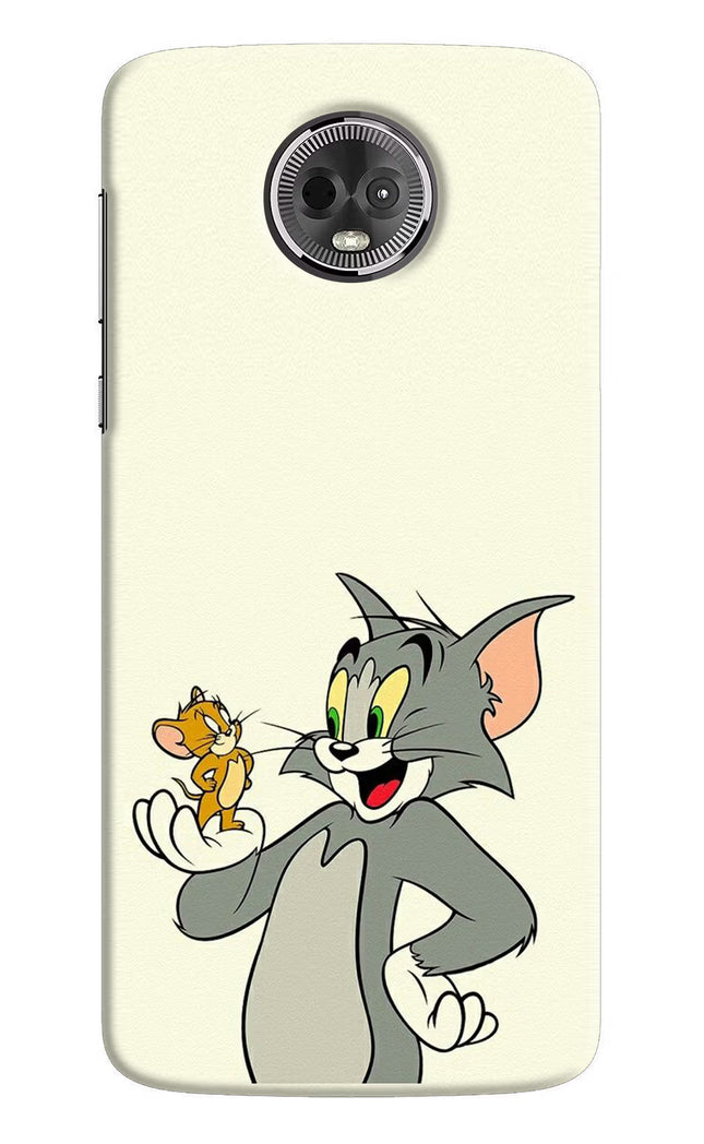 Tom & Jerry Moto E5 Plus Hard Case Back Cover by Casekaro