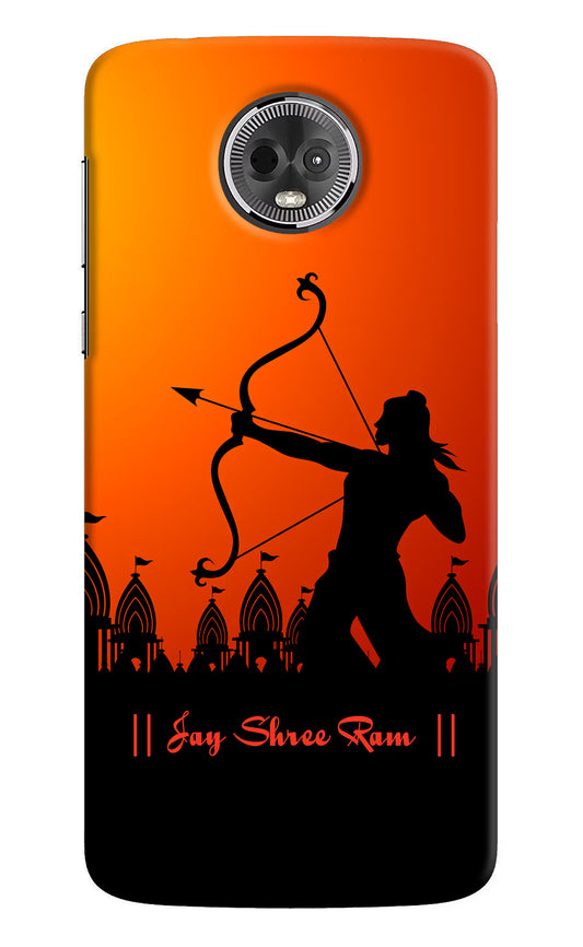 Lord Ram - 4 Moto E5 Plus Hard Case Back Cover by Casekaro